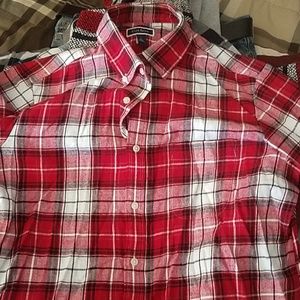 Casual collar short long sleeve